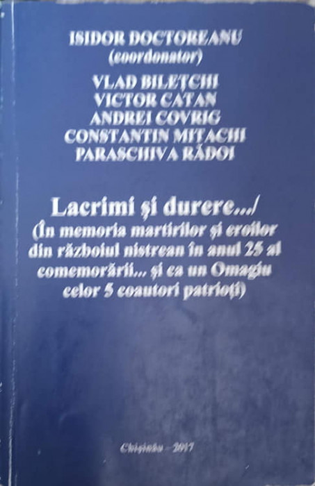 LACRIMI SI DURERE-ISIDOR DOCTOREANU SI COLAB.-238853