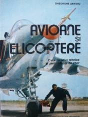 Avioane si elicoptere. Caracteristici tehnice si performante de zbor foto