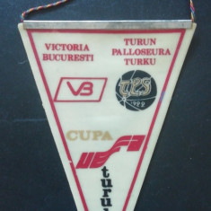 M3 C7 - Tematica sport -fotbal- Victoria Buc - Turun Palloseura Turku 23 11 1988