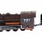 Set trenulet electric cu locomotiva si 2 vagoane, sine, gara - 13022A