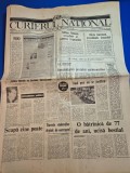 Ziarul curierul national 29 octombrie 1992 - adrian nastase presedinte al camerei deputatilor
