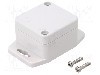 Carcasa policarbonat, 50mmx52mmx35mm, IP65, GAINTA - G250MF