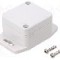 Carcasa policarbonat, 50mmx52mmx35mm, IP65, GAINTA - G250MF