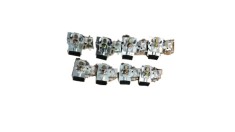 Kit reparatie Macara geam Volkswagen Golf 3 VW Vento 191998 pentru macara electrica, usa Fata partea Stanga/dreapta, de metal, 2 buc pentru o macara