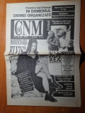 Ziarul CNM 10-16 mai 1993-interviu alexandru arsinel,lisa marie presley,chaplin