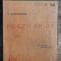 Poezii epice - V. Alecsandri// 1936