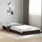 vidaXL Cadru de pat, negru, 100x200 cm, lemn prelucrat 842057