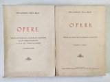 ION IONESCU DELA BRAD , OPERE , EDITATA DE SOCIETATEA INGINERILOR AGRONOMI , VOLUMELE I - II , 1943