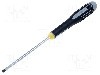 Surubelnita plata BAHCO BE-8040, 4.0x0.8mm, lungime 222mm, tija otel vanadium
