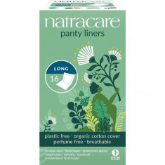 Absorbante zilnice Panty Liners Long, 16buc, Natracare