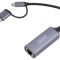 Adaptor USB la Ethernet Rapid USB 3.1 Gri 0,15m