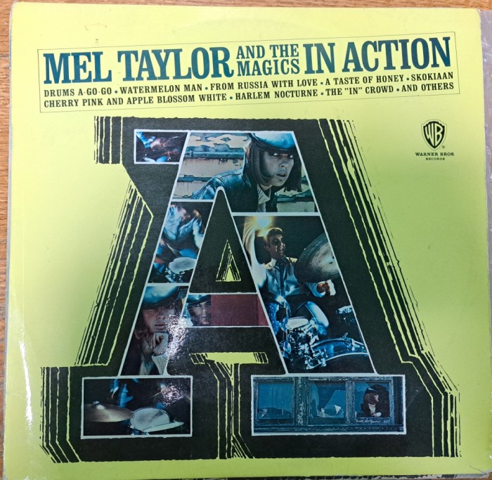 Disc Vinil Mel Taylor And The Magics - In Action!-Warner Bros- LPW 1533