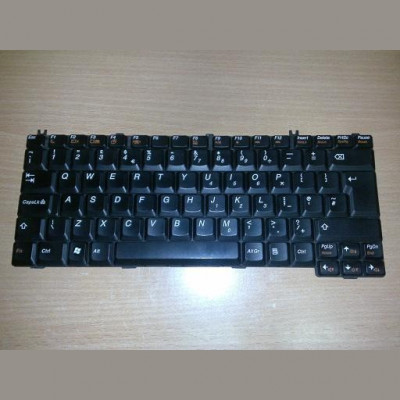 Tastatura laptop second hand Lenovo 3000 N440 G230 G450 U330 Y330 Layout UK foto