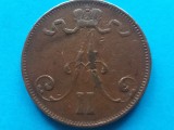 FINLANDA-5 PENNIA 1873