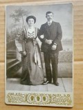 H435-CDV Foto de epoca Rusia Tarista CABINET PORTRAIT FOTOGRAFIA anii 1900 carton gros splendid design stare foarte buna, marimi: 16/11 cm.