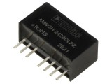 Convertor DC/DC 6W, intrare 9&ndash;36VDC, ieșiri 24VDC și -24VDC