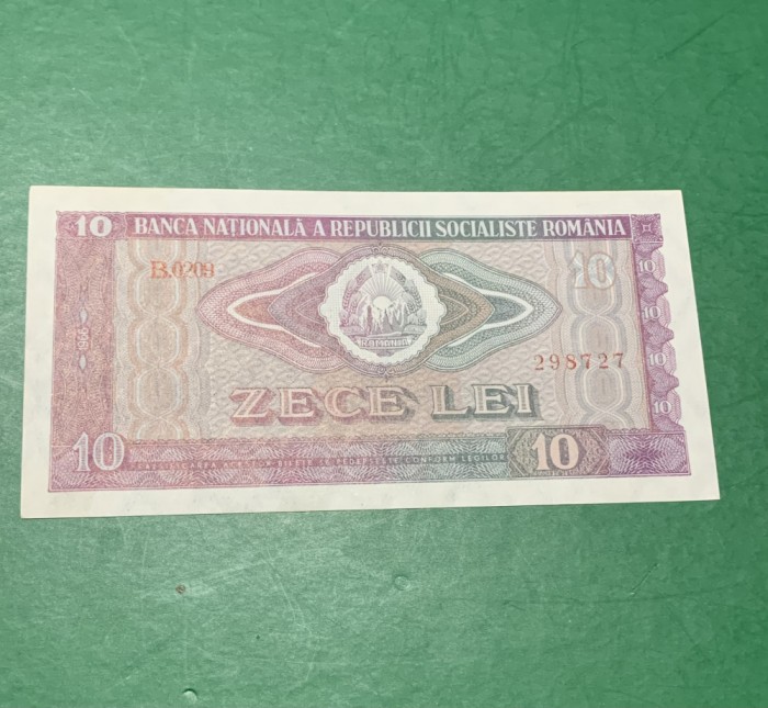 Bancnota 10 lei 1966 RSR