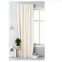 Draperie Lola cu rejansa Jemidi, 140 x 250 cm, Crem, Poliester, 55308.16