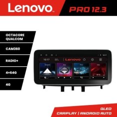 Navigatie Renault Megane 3 Fluence K-145 Lenovo PRO 4+64 12.3 inch qled android 4G DSP gps internet CarStore Technology foto