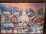 Puzzle Trefl 1000 iarnă piese ideal tablou sau decor