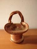 Cos cosulet ceramica vintage Vallauris Marius Giuge 13 cm