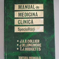 Manual de medicina clinica specialitati - J. A. B. Collier