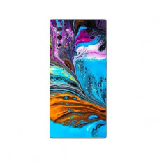 Set Folii Skin Acoperire 360 Compatibile cu Samsung Galaxy Note 10 Plus - Wraps Skin Printing Royal Aquatic foto