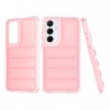 Husa pentru Samsung Galaxy A55 5G A556, Techsuit, Wave Shield, Roz