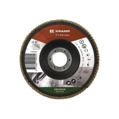 Disc de șlefuire lamelar cu zirconiu 125MM K=80