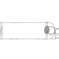 Intercooler Opel Zafira A (T98), 03.1999-06.2005, motor 2.0 DTI 74kw, diesel, cu/fara AC, aluminiu brazat, 293x101x50 mm,