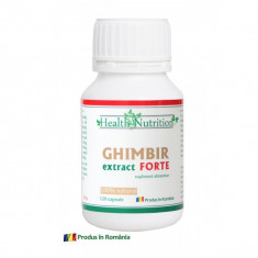 Ghimbir extract forte 120cps Health Nutrition foto