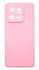 Husa de protectie din silicon pentru Xiaomi 13 Pro, SoftTouch, interior microfibra, Roz, Oem