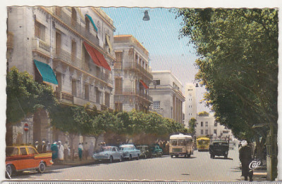 bnk cp Algeria - Mostaganem - circulatie stradala - uzata foto
