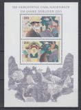 GERMANIA 1994 - 150 ANI GRADINA ZOOLOGICA BERLIN BLOC MNH, Nestampilat