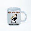 Cana alba personalizata barman, INOVATIX&reg;. 330ml, Oem