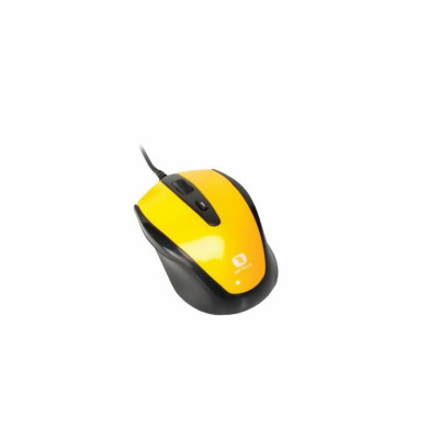 Mouse Serioux Pastel 3300, Wired, 1600 DPi ajustabili, 3 Butoane, Senzor Optic, USB, Scroll, Galben foto