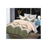 Cumpara ieftin Lenjerie de Pat cu Elastic, Bumbac Finet, 6 Piese, Pat Dublu- FR395