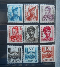 CN SERIE SAAR MNH foto