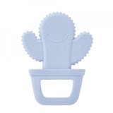 Jucarie dentitie BabyJem Cactus (Culoare: Bleu)