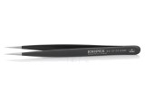 Pensetă ESD cu v&acirc;rf ascuțit - 125mm