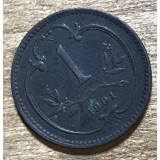 MNDSTR AUT2 Austroungharia 1 heller 1901