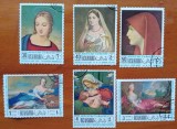 RAS AL KHAIMA-&#039;&#039;PICTURI-celebre&#039;&#039;-SET-6val.-stampilate