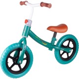 Bicicleta de echilibru pentru copii, fara pedale, roti EVA 12", turcoaz, JollyMag, 109201