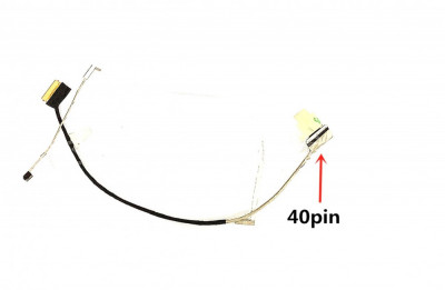 Cablu Video LVDS pentru Asus Fa506 14005-03400000-03400200 DD0BKXLC10 cu 40 pins 120HZ 144HZ foto