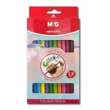 Set 12 creioane mecanice colorate cu mina 2.6 mm MG