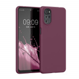 Husa Kwmobile pentru Motorola Moto G22, Silicon, Violet, 58208.187