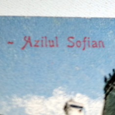 CARTE POSTALA - BOTOSANI - AZILUL SOFIAN , STAMPILA BOTOSANI , ANII 1900