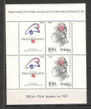 Polonia.1989 200 ani Revolutia Franceza-Bl. MP.228, Nestampilat