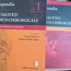 Compendiu de specialitati medico-chirurgicale vol.1-2- V.Stoica, V.Scripcariu 2019