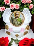 Candela ovală Sf&acirc;ntul Ioan Botezătorul